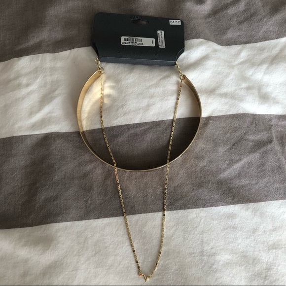 EXPRESS Gold Choker - Picture 2 of 3